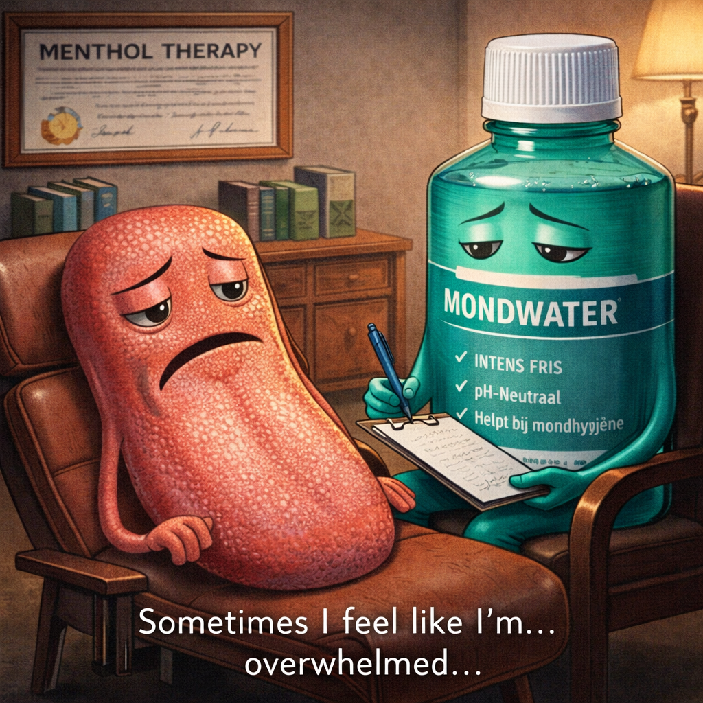 Voelt je tong zich wel happy met jouw mondwaterkeuze?