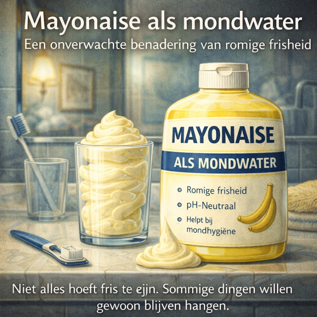 Mayonaise: een verrassend alternatief voor mondwater